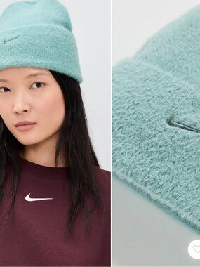 Brand New Nike Knit Beanie with White Swoosh
Unisex  4 colors.  Selling out fast